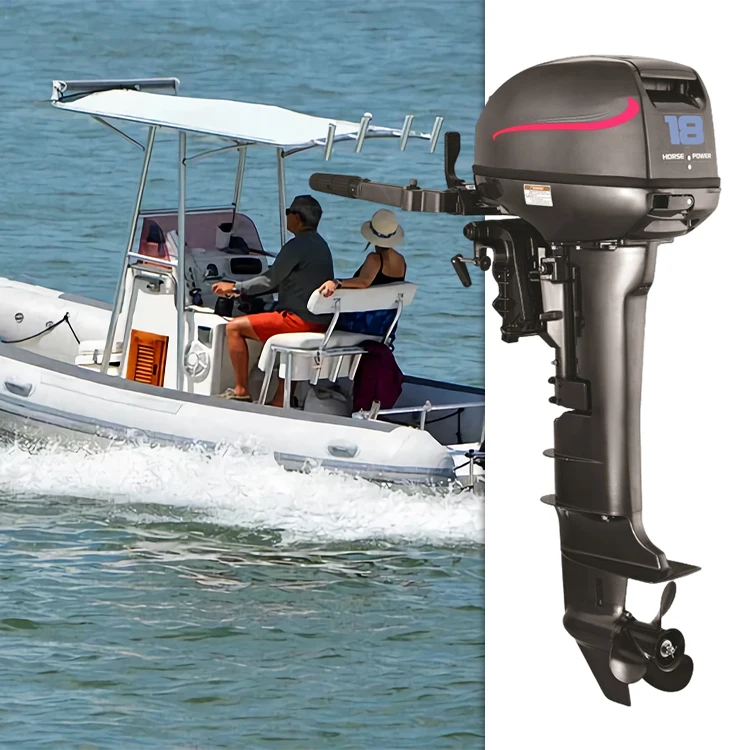 20Hp 4 Stroke Water Cooled Marine Bridge Crane Outboard Engine Propeller Motor Rubber Boat Special Lifeboat Propeller