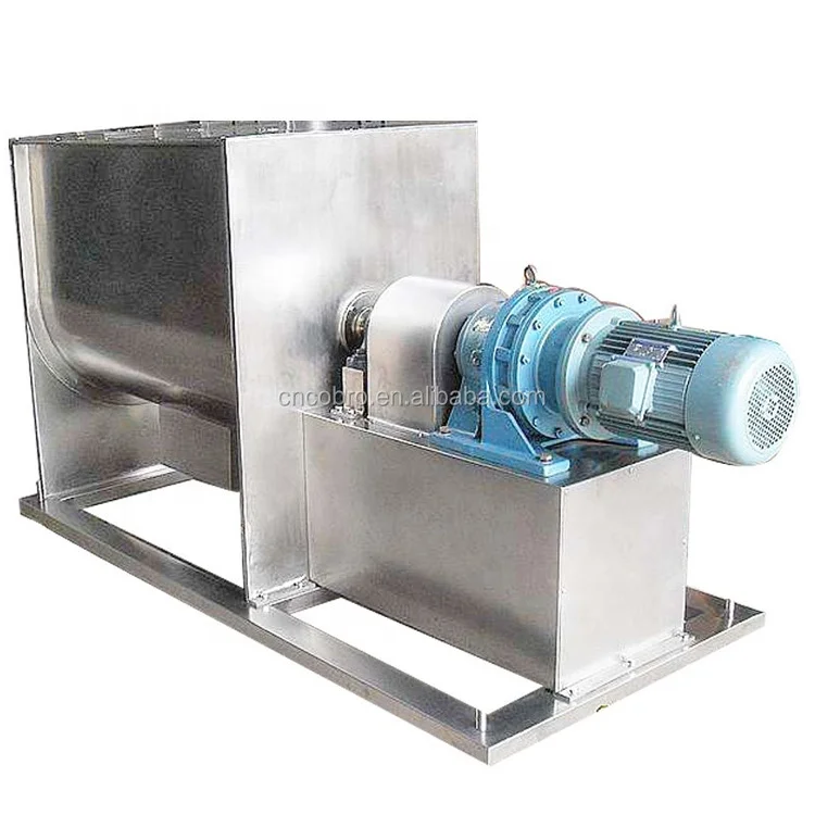 WLDH Horizontal Powder Spiral Screw Blade Ribbon Mixer Mixing Machine