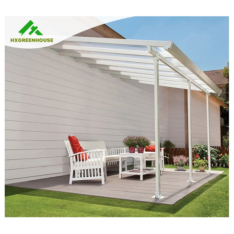 Водонепроницаемый терраса навесы тент из поликарбоната балкон навес напольные покрытия алюминиевые беседки патио Чехлы для тени