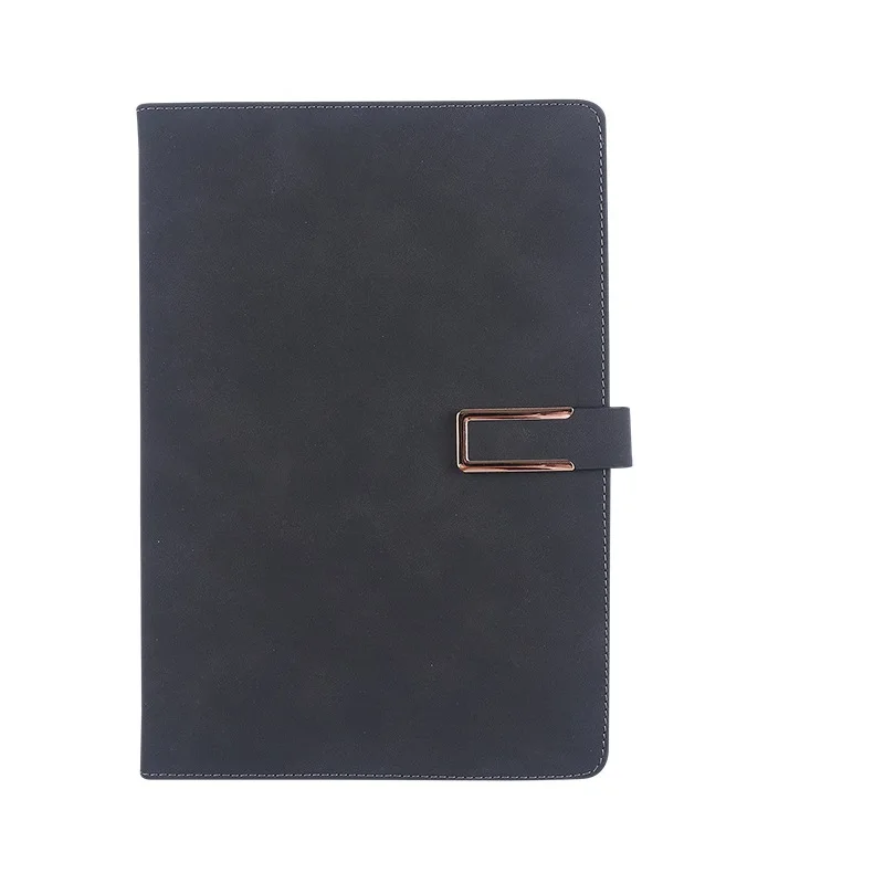 pu leather diary for business gift magnetic buckle A5 B5 branded customized logo premium business notebook