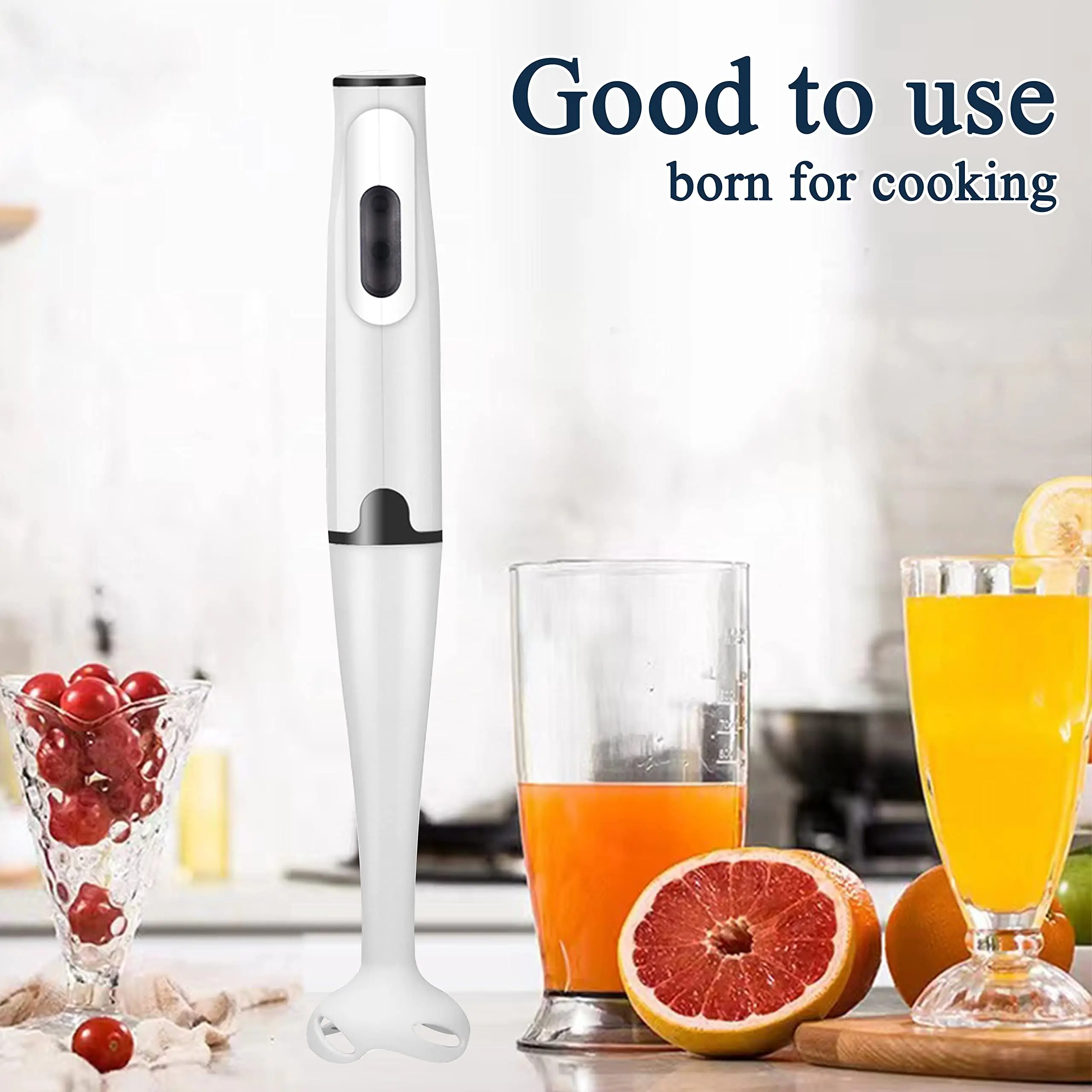 Electric hand blender mixing with detachable blades easy to clean baby food meat mincer machine whisking machine