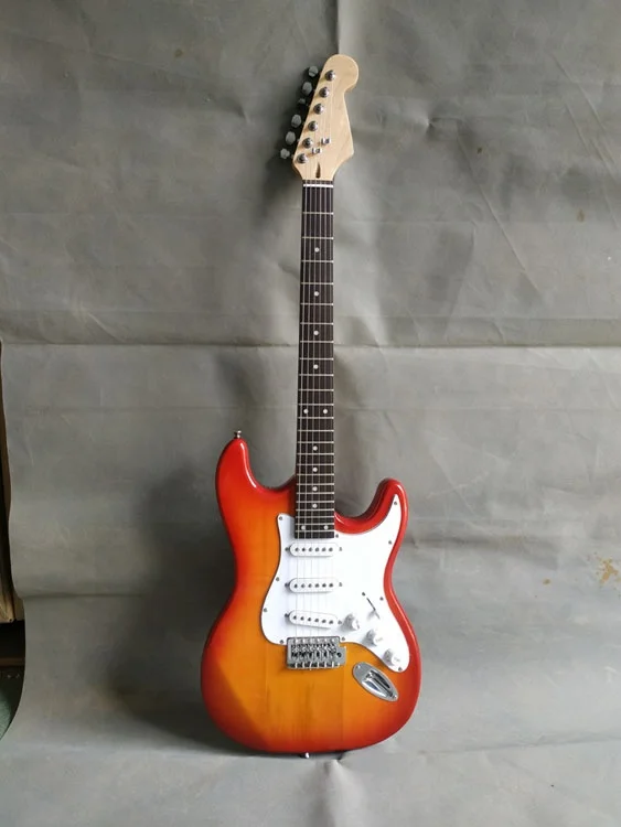 musical instruments solid body 6 corts guitar electronics  beautiful travel acoustic electric guitar from china