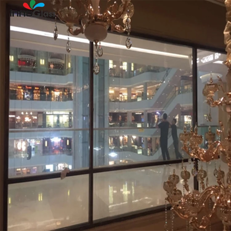 Hot Sale Milky White Liquid Crystal Smart Tinting film Transparent Color Magic PDLC Film For Building Window Glasses