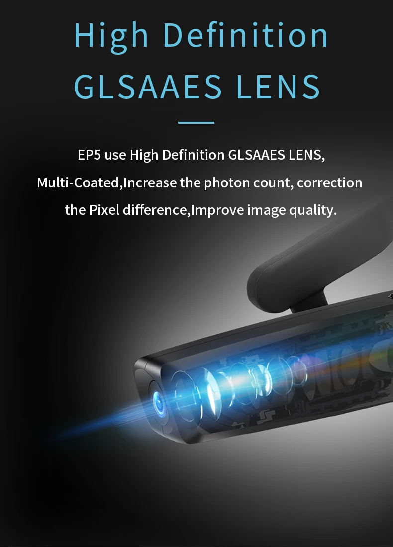 EP5 Vlog  FHD  Mini Camcorders Wifi Small Gift Wearable Wireless Digital Video Camera