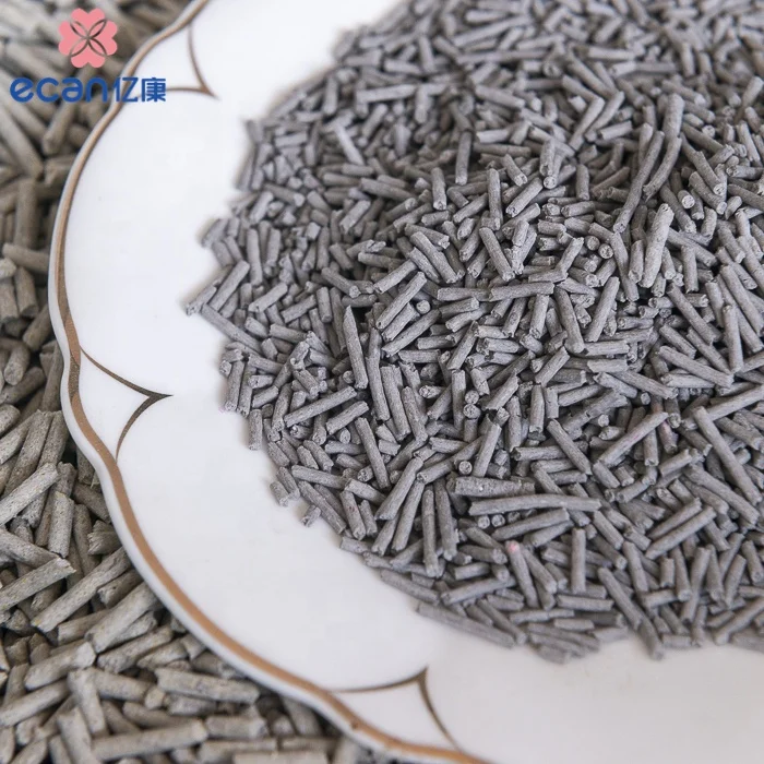 Accept custom different green tea scent natural plant tofu cat litter