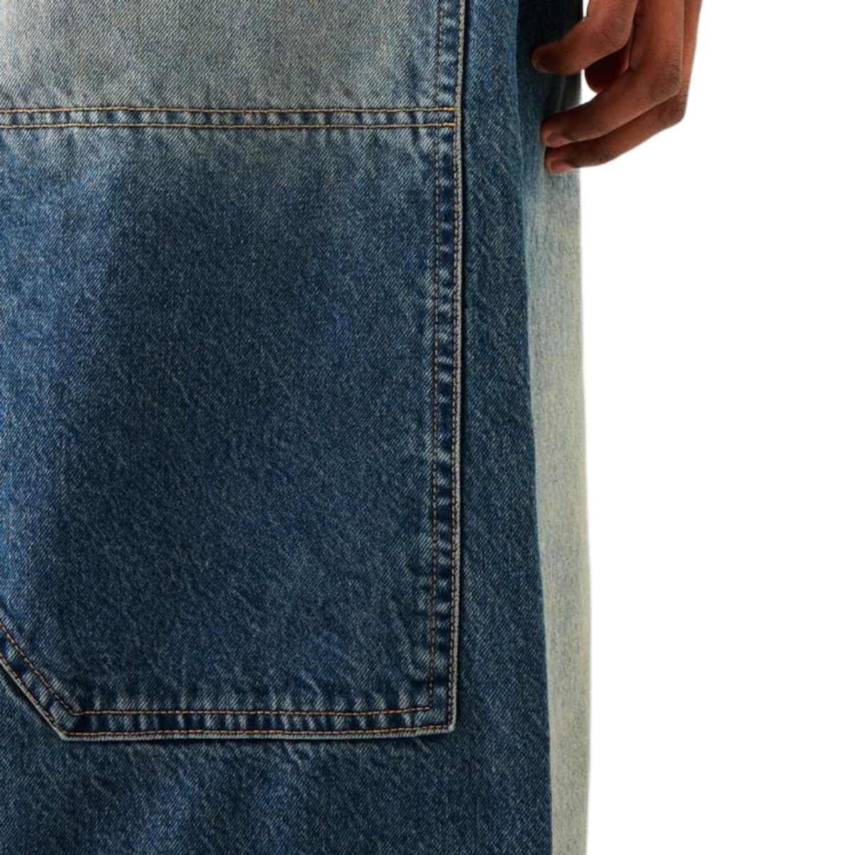 Supplier With 10 Million Sales Streetwear Straight Super Loose Solid Color Jeans Denim Baggy Jeans Men