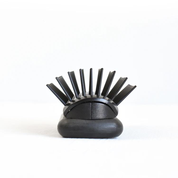 Professional design hairstyle for gentlemen 9 rows strong bristles brush