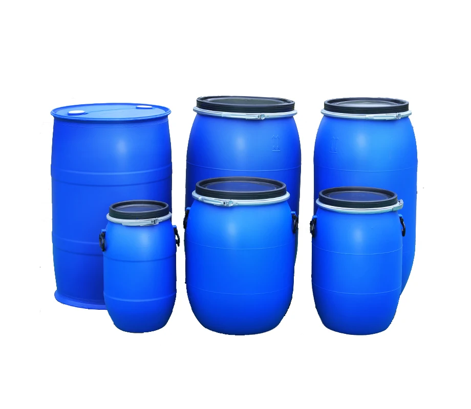 Пластиковый барабан HDPE пластиковый контейнер 30 л 60 120 160