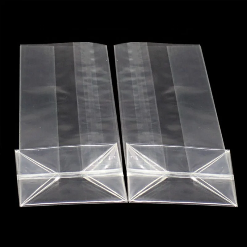 Side Gusset Transparent Candy OPP Packaging Bags with Square Bottom