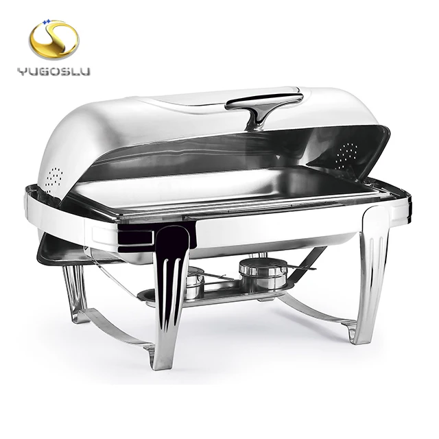 9L factory supply hotel restaurant food Economy Stainless Steel Restaurant Hotel Supplies Buffet Fuel Chafing Dishes
