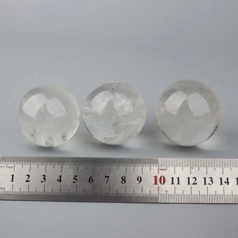 wholesale high quality natural crystal sphere polished clear quartz balls