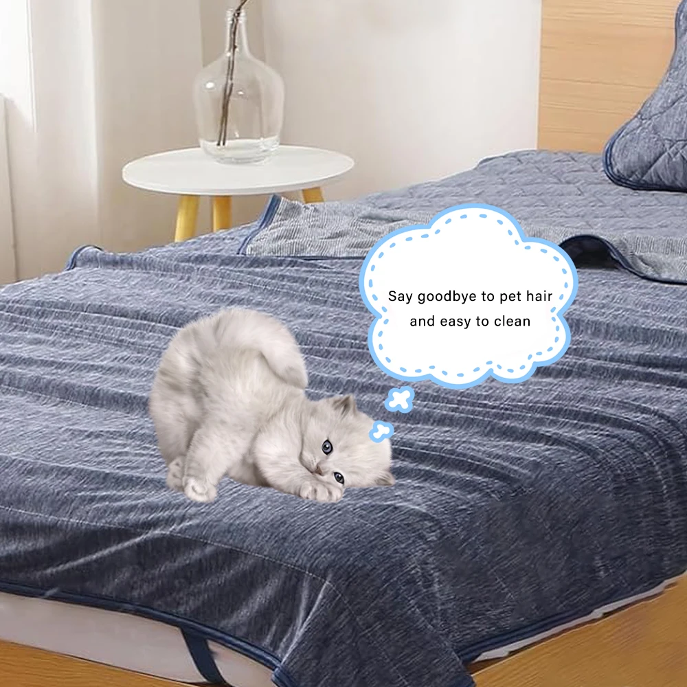 Прохладный ледяной Шелковый летний диван одеяла Q-Max> 0,5 холодное Двойное боковое холодное одеяло большого размера