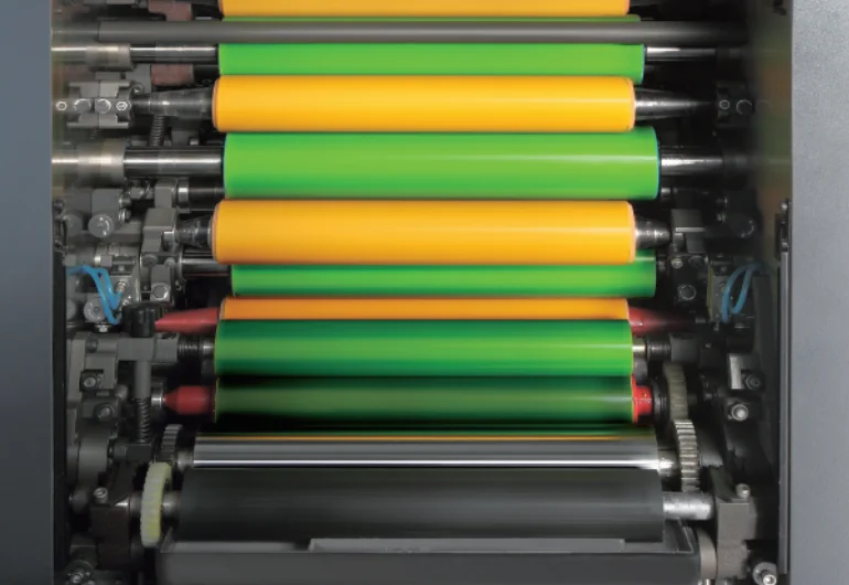 Top sales ZX-320 6 color offset printing machine for label paper