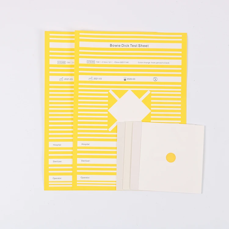 High Quality Autoclave Disposable Steam Sterilizer Air Special Bd Test Pack Tests