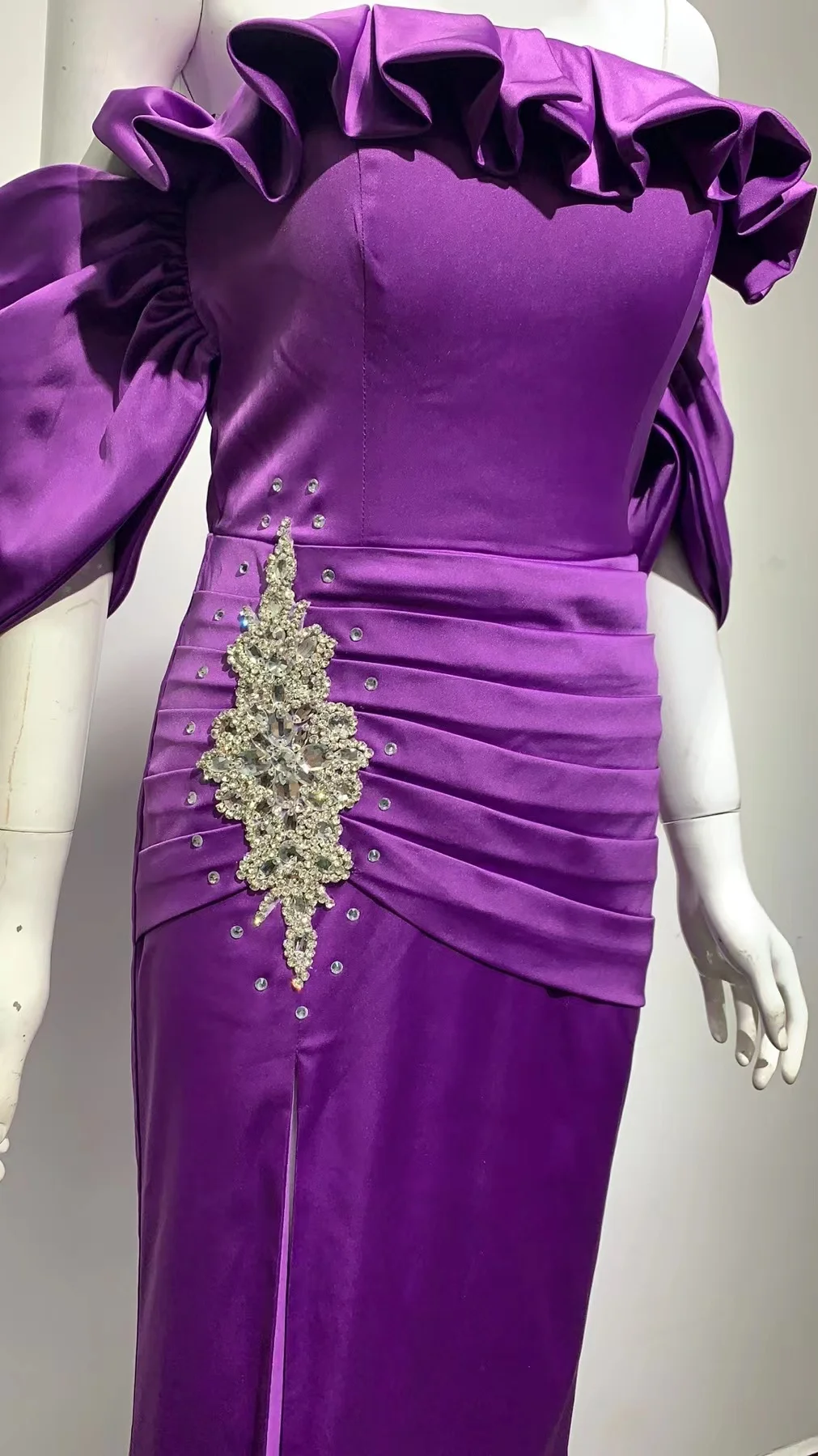 Новое поступление, платье без бретелек, платье, женское, для знаменитостей, подиумное длинное вечернее платье