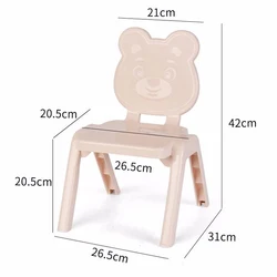 Wholesale Nursery School Party Study Student Children Injection Kids Baby Sitting Plastic Chair
