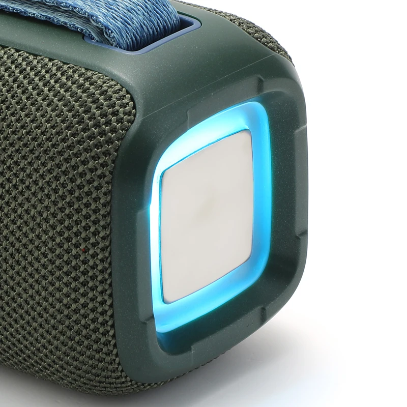 China Factory Seller Blue tooth Speaker Wireless Portable With RGB Light Handfree Call Color-changeable Dazzling LED Light Bass