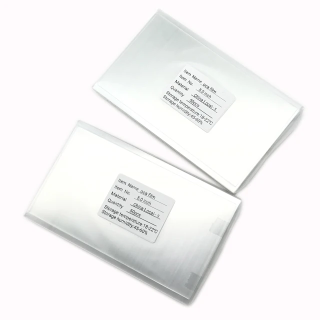 Low Factory Price Optical Clear Tape 5.0 Inch Phone Glass Repair Oca Oca Glue Sheet For Touch Screen For Oca Machine