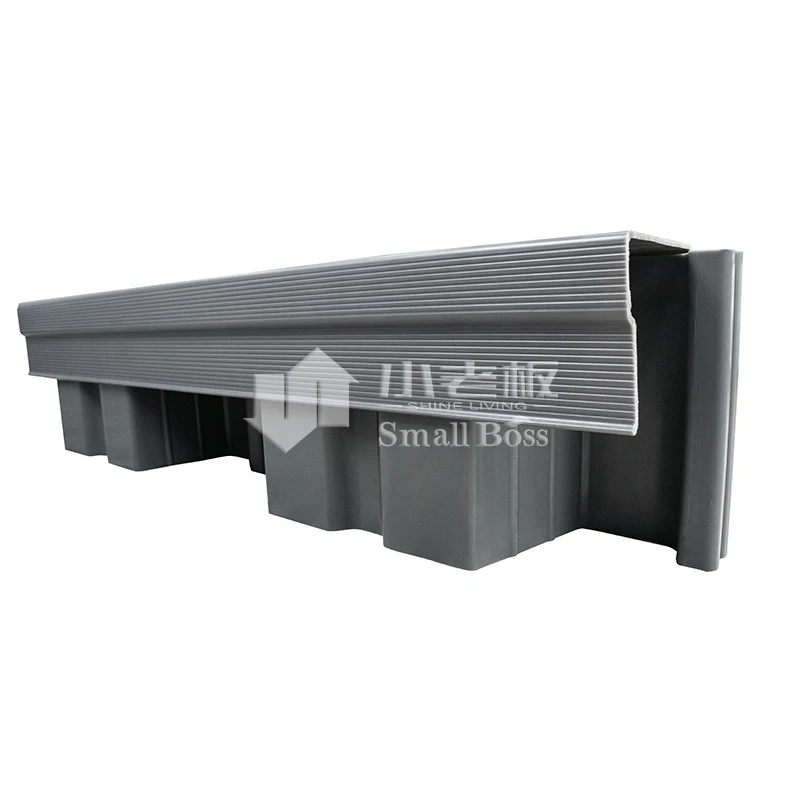 River Bank Protection Plastic PVC Sea Wall Panels Not Steel Pile Price Vinyl Sheet Piling