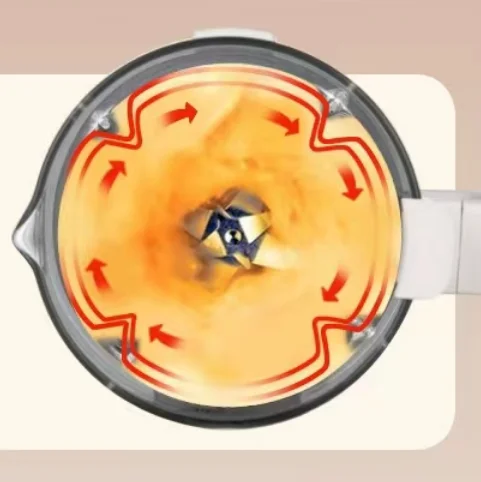 Soybean Milk Maker Heating Blender with Soundproof Cover Household Blend Juicer Fruit Blender