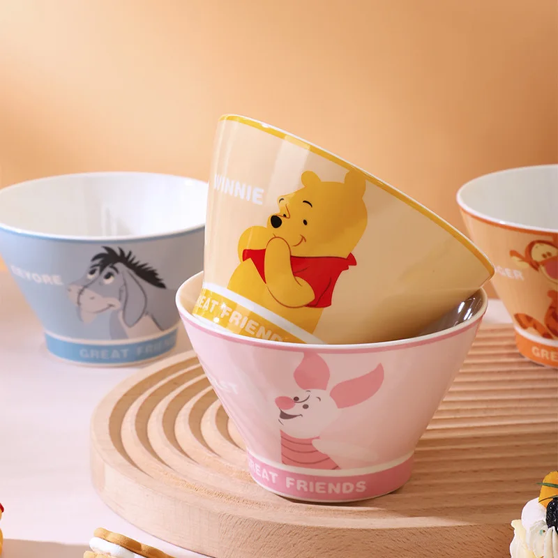 MAIMAI bowl Cartoon tablewares Kids dinnerware dining ware Deep Bowl for children Mickey 3D shaped small