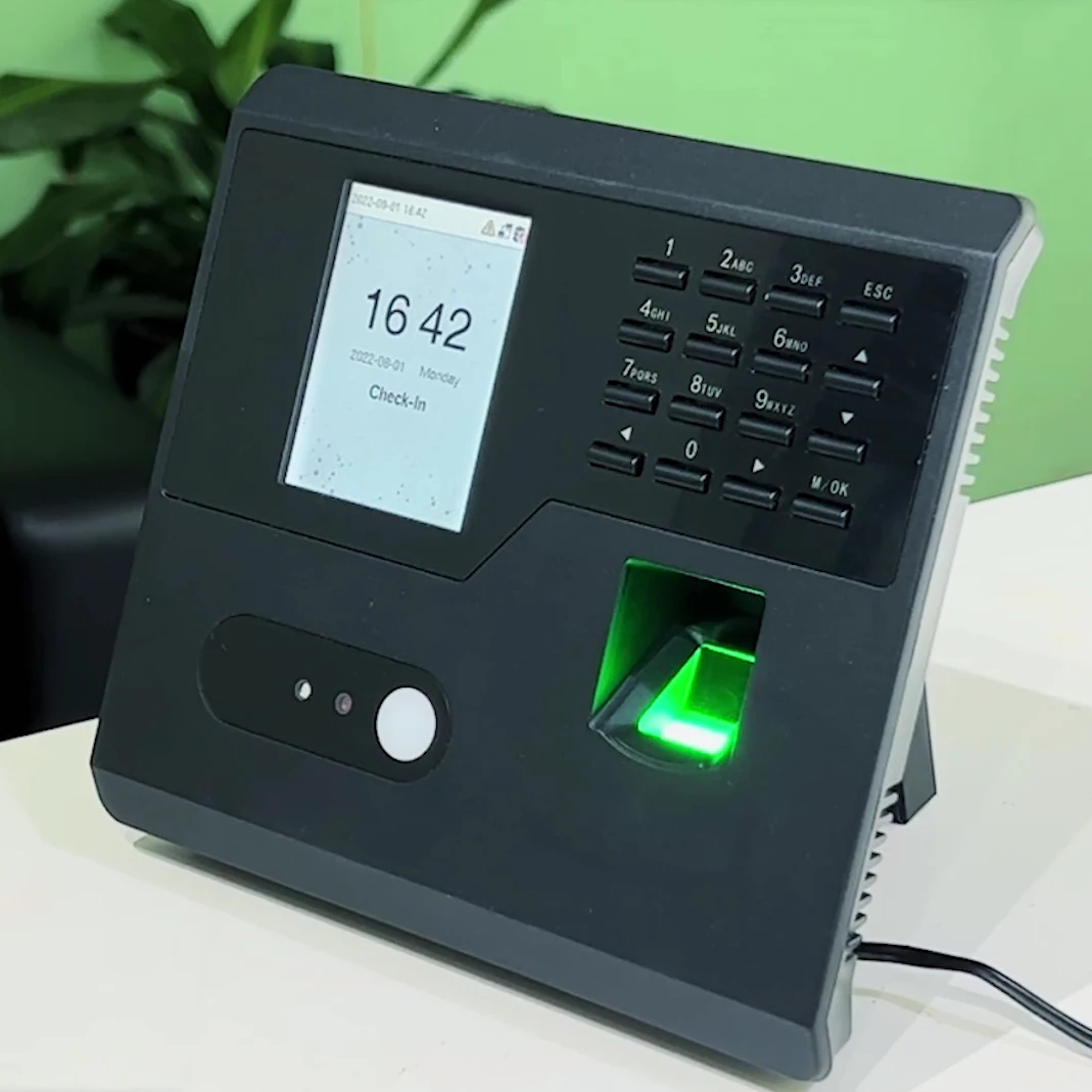 Biometric Time Attendance System and Face Recognition Biometric Fingerprint Access Control Support WEB Software