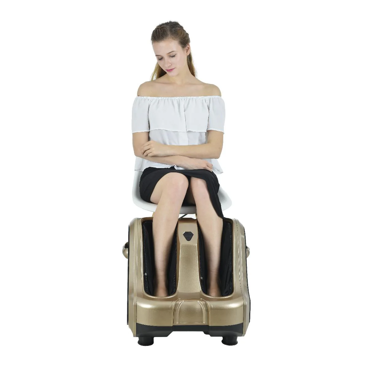 Professional Health Care Massage Machine Blood Circulation Leg Beautician Stress Release Electric Foot Massager