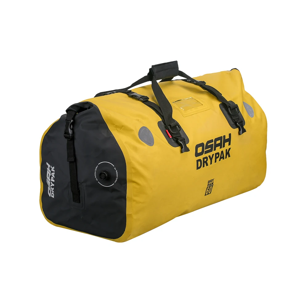 Высококачественная бесшовная Водонепроницаемая большая спортивная сумка из ПВХ 60 л для мотоцикла