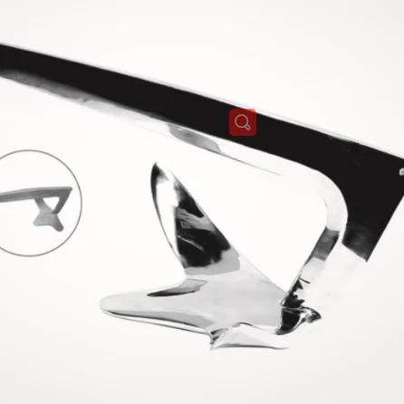 Aleader boat accessories marine hardware stainless steel 316 boat anchors mirror polished boat fittings with high quality