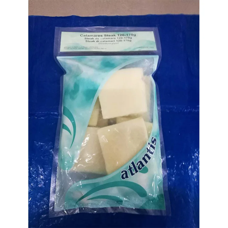 Frozen Squid Fillet Giant Squid Meat Indian Ocean Squid Fillet