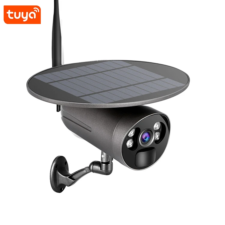 Низкий уровень заряда батареи HD 1080P Открытый Водонепроницаемый Wifi 4G камера сим-карты Солнечная беспроводная IP CCTV камера с солнечной батареей CCTV камера
