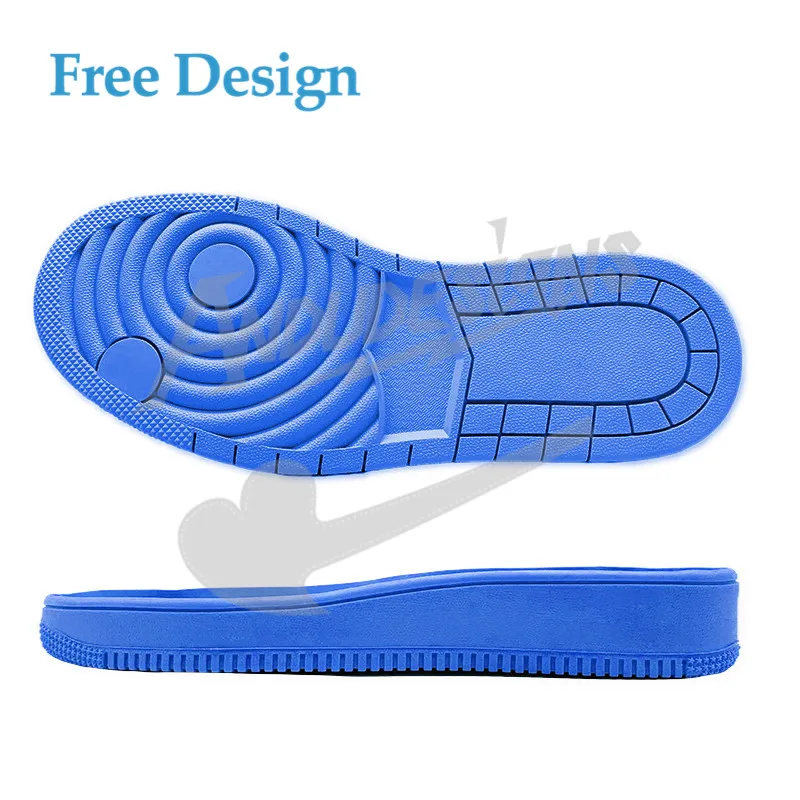 Custom Brand Manufacturing Sports Men Sneakers Transparent Outsole Casual Shoe Sole Rubber Sole
