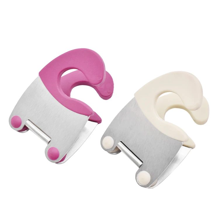 Food grade reusable anti-scald stainless steel pot edge clip silicone bracket spoon rack kitchen tools