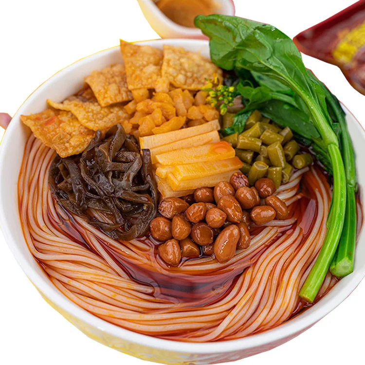 Chinese Grain Products Dried Noodles Low Fat Instant Noodle