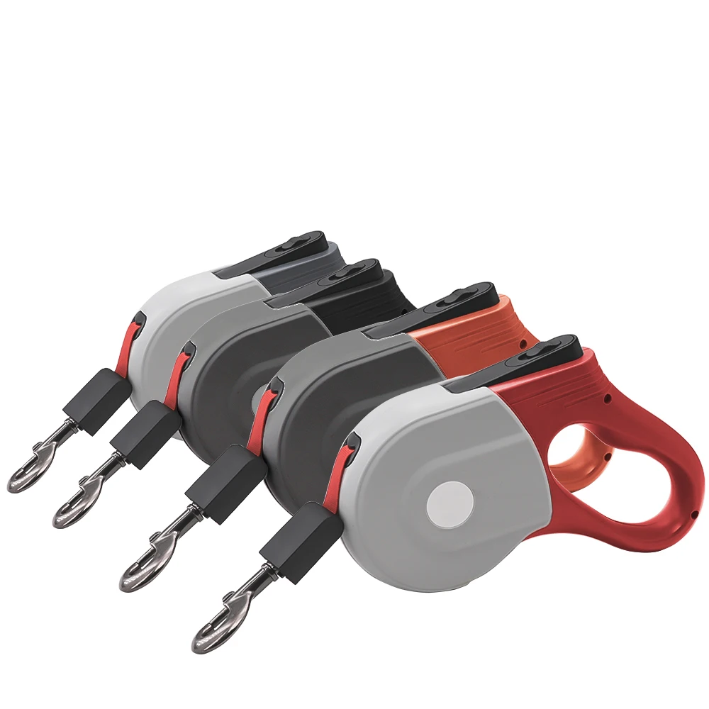 New Pet Products Private Label Automatic Heavy Duty Retractable Pet Nylon Material Dog Leash