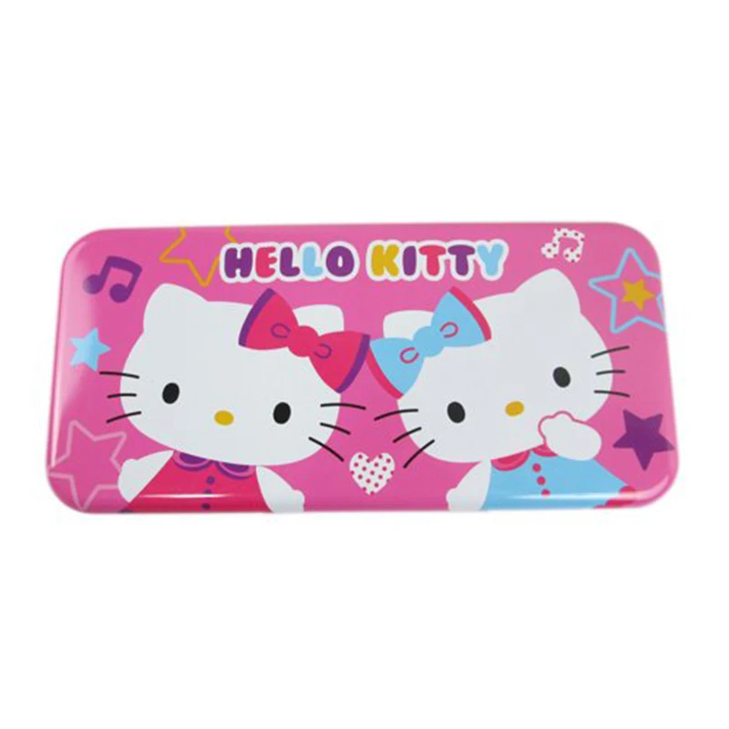 Набор металлических жестких детских карандашей, школьный пенал, футляр для карандашей для мальчиков и девочек