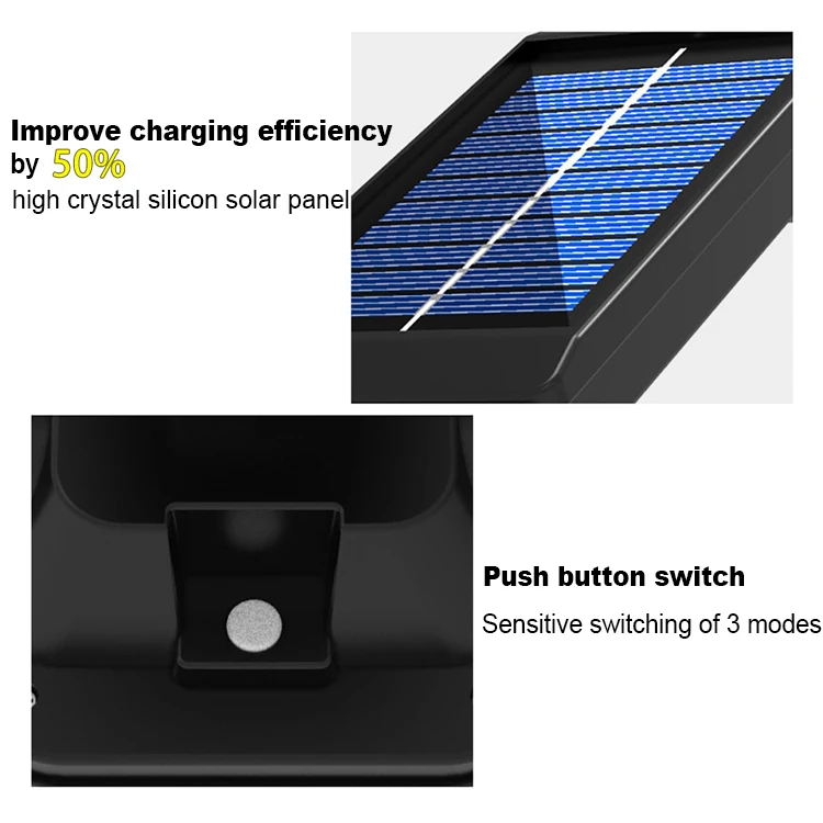 Outdoor LED Solar Light 48LED 54LED 54COB Solar Lamp Waterproof PIR Motion Sensor Solar Wall lignt Solar light