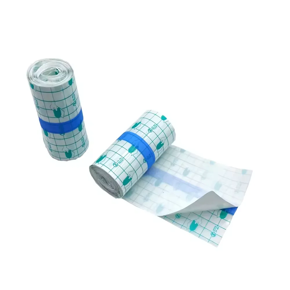 Hot Sale Adhesive Wound Dressing Tape Pu Film Tape For Wound Care