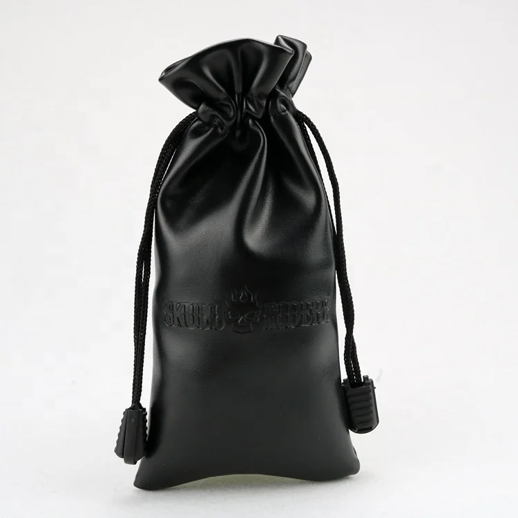 Small custom leather pouch Leather Jewelry packaging  Pouch drawstring jewelry bags