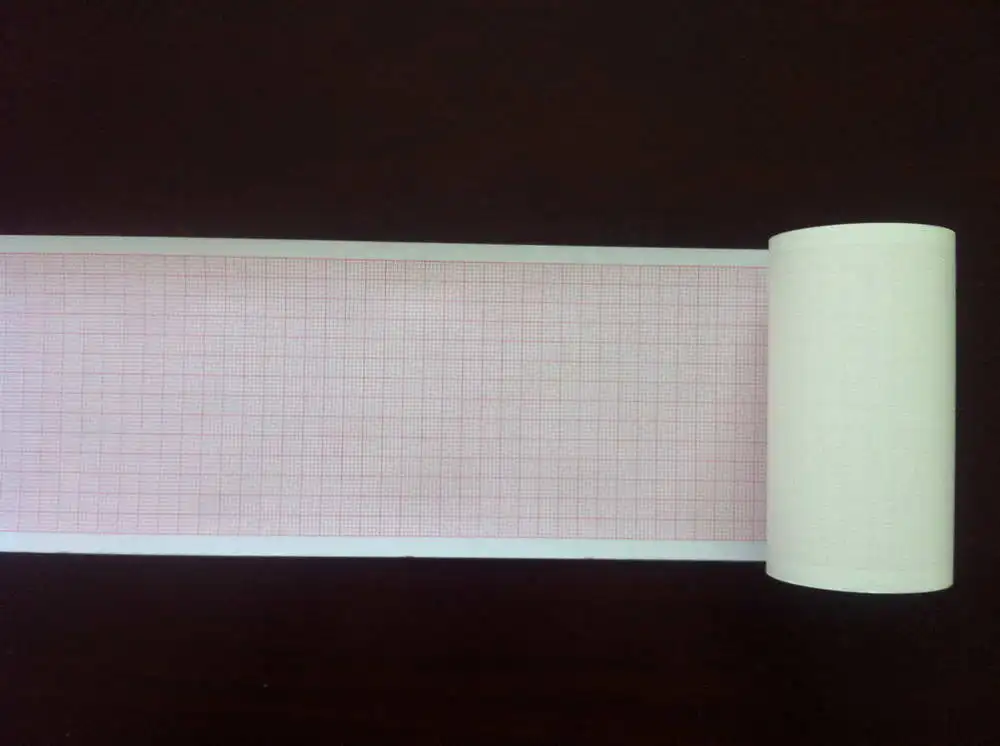 Greenlife 80mm*20m 110mm*20m 210mm*20m Hospital ECG Paper Thermal EKG Paper used for ECG Printer