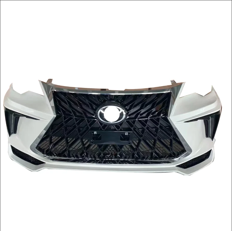 Newest Car Front Bumper Facelift Wide Conversion Bodykit Body Kit for Toyota Fortuner 2016-2019 Upgrade Change To Lexus  480usd