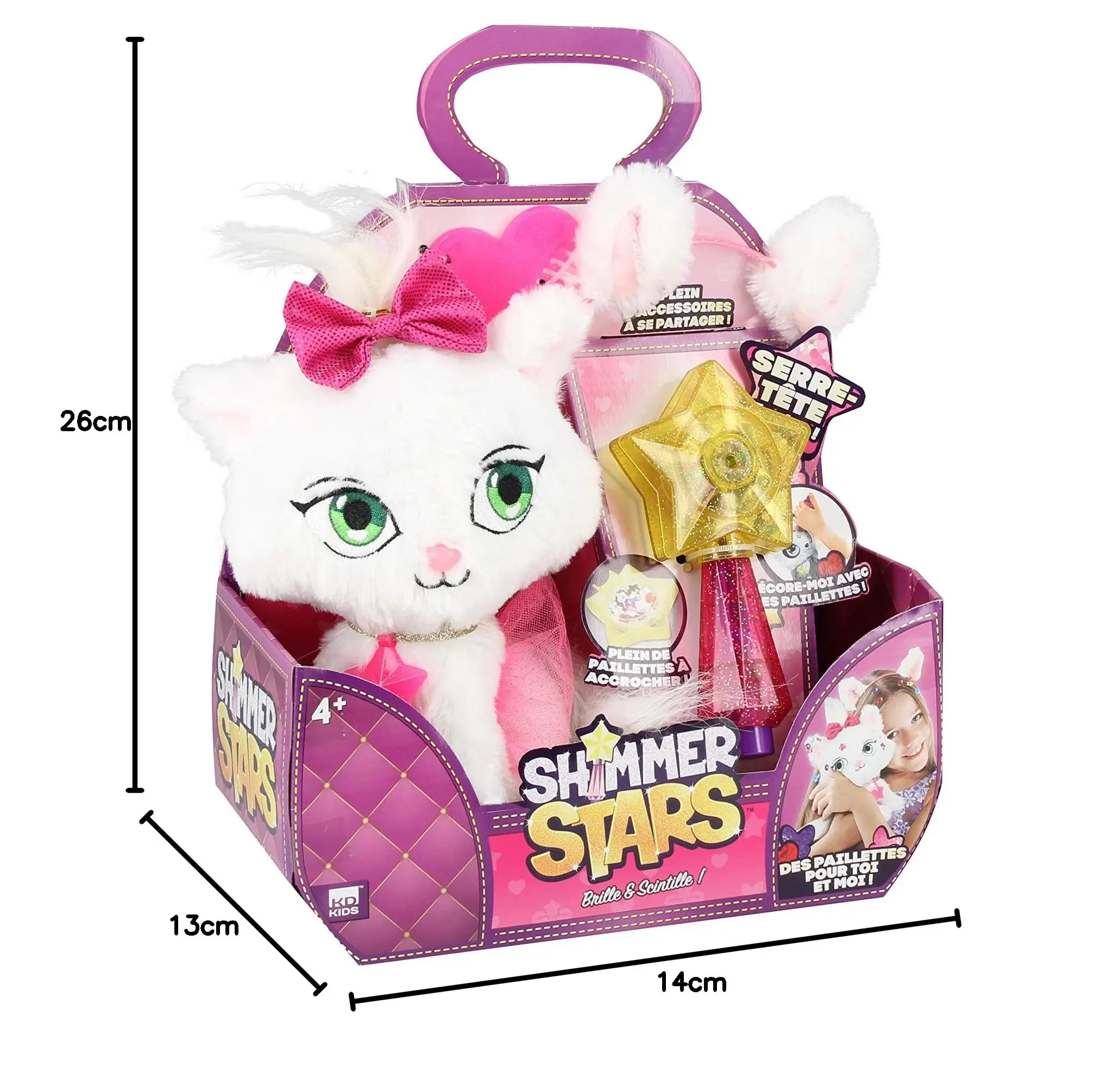 DIY Dress Up Game Animal Model Soft Toy cartoon pet toys stuffed animal doll baby plush animal toy