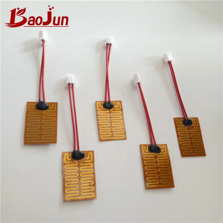5V 5W 20x30mm kapton Полиимид нагревательная пленка нагреватель фольги