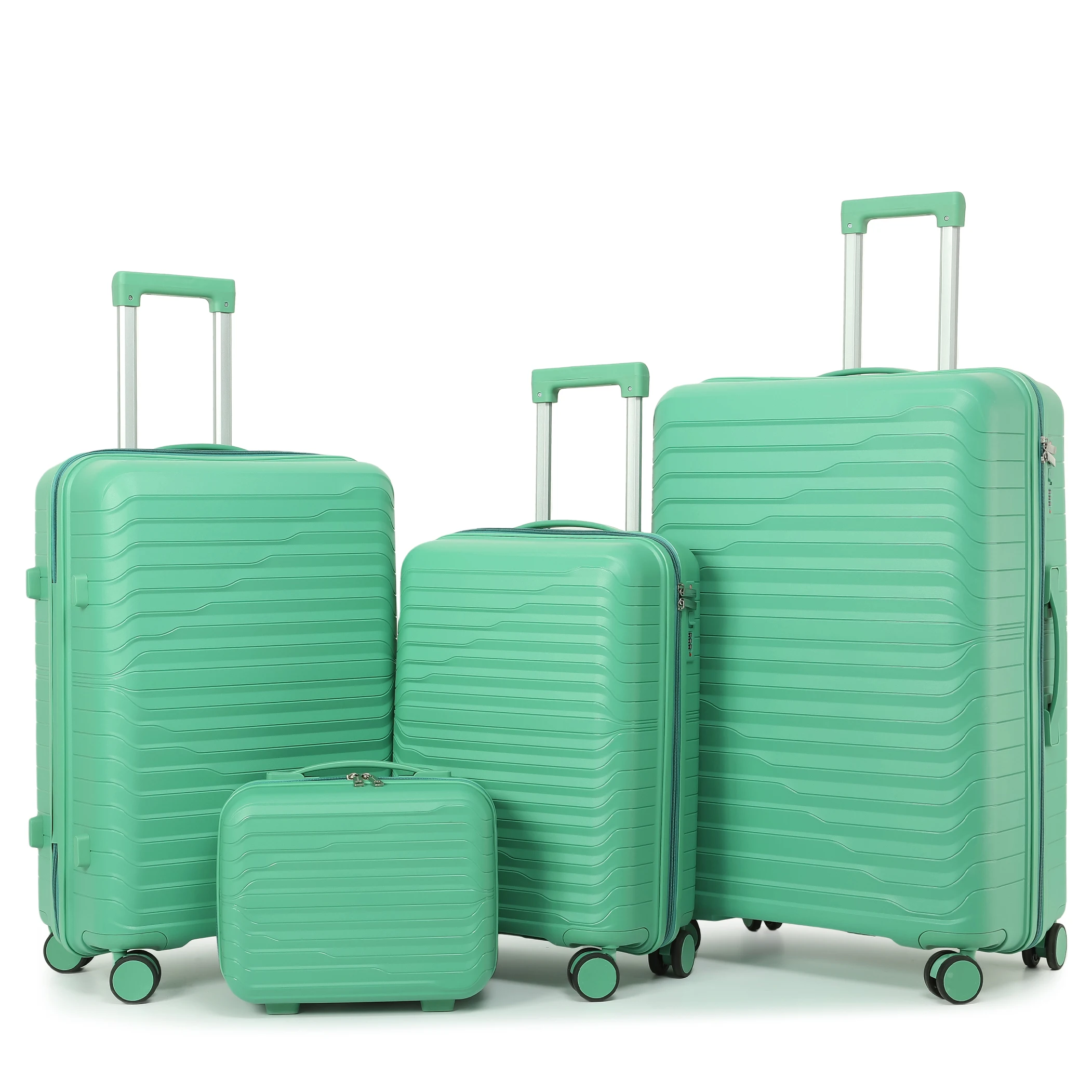 high quality portable casual luggage travel suitcase set for travel