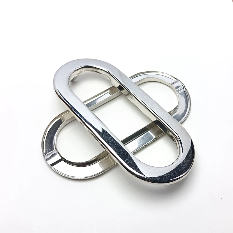 Big Size Oval grommet Metal Eyelet Bag Handle for Storage Box Handbag Accessories
