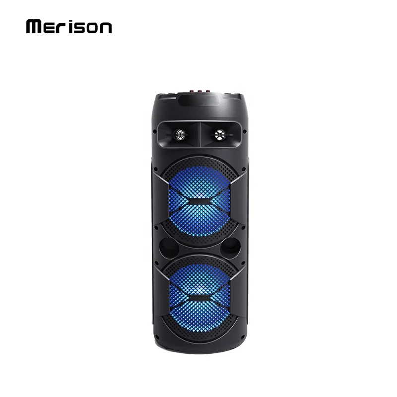 ibastek logo portable 30w 6.5 inch 4 ohm karaoke subwoofer wireless bluetooth speaker with tws fm radio