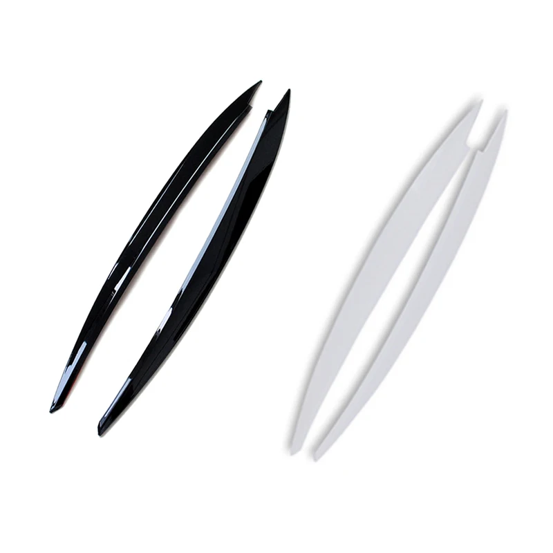 Carmonsons  Headlights Eyebrow Eyelids ABS  Trim Cover for Volkswagen VW Golf 7 7.5 MK7 7.5 GTI R R-line Car Styling