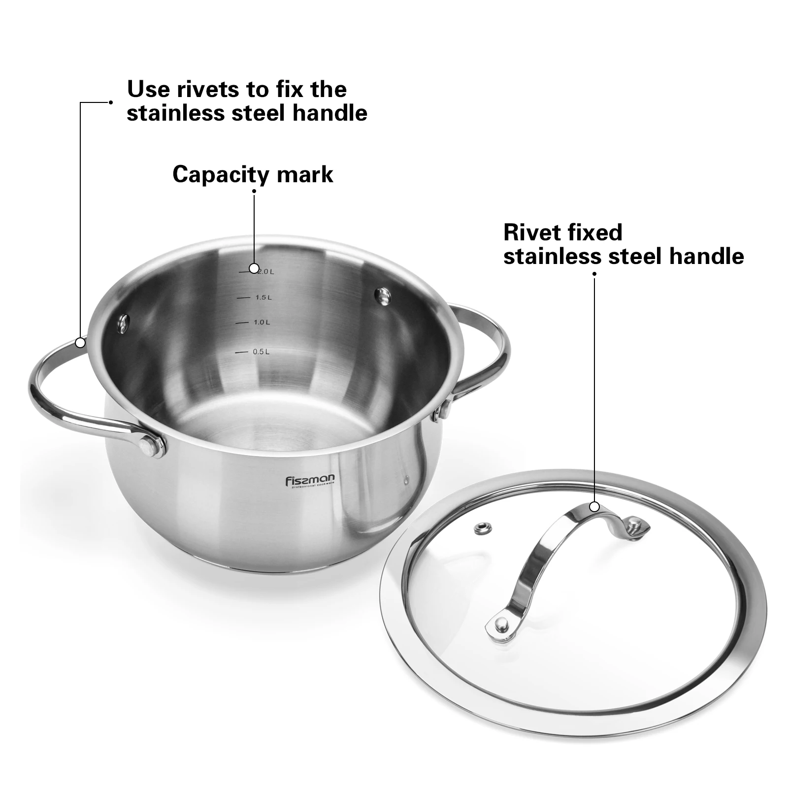 FISSMAN 5411 16x8cm Dishes Kitchen Chef Casserole