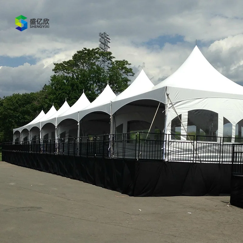 500 Seater Portable Wedding Banquet Clear Marquee Event Tent with Air-conditioning