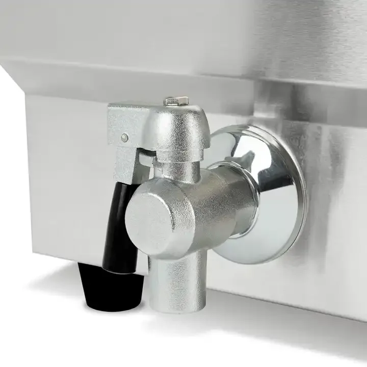 Stainless Steel Large Food Truck Deep Fat Potato Chip Fryer For fast food Restaurant Hotel